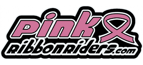 Pink Ribbon Riders Decal